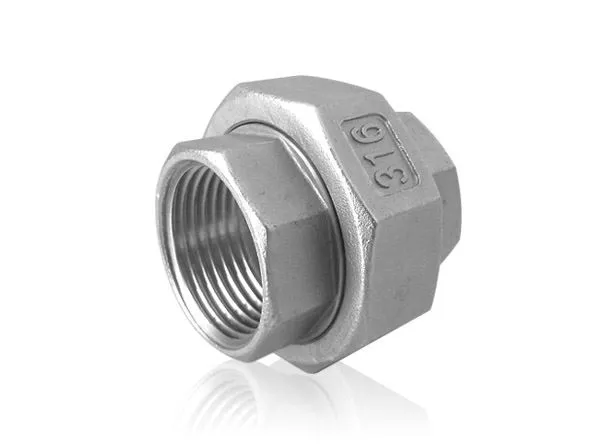 Tub d'acer inoxidable Unió femella cònica