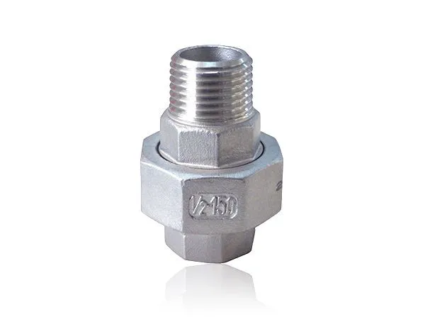 Unió de canonades d'acer inoxidable Cònic Mascle Femella